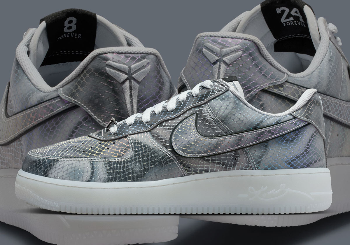 银色曼巴重现江湖:科比 x 耐克 Air Force 1 Lenticular 开启光影蛇鳞新纪元